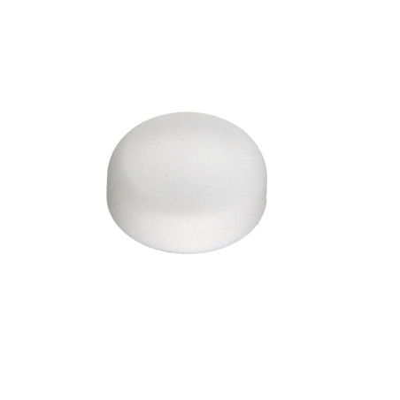 1 x Skruedæksel panhoved Skrue diameter ST4.8 Polyethyleen RAL9010 ren hvid