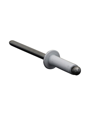 1 x Blindnitte, helt i aluminium 4,8X16 fladt...