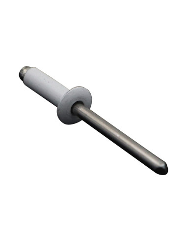 1 x Blindnitte, helt i aluminium 4,8X16 fladt...
