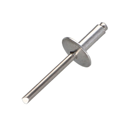 1 x Blindnitte, helt i aluminium 4,8X10 Tykkelse stramning 3 to 5 extra stort DINE