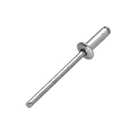 1 x Blindnitter Aluminium Tiger stål 3,2X6 Tykkelse stramning 1 to 3 Standard rund hoved ALX