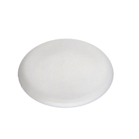 1 x Deksel for Skruehode T30 Hoveddiameter 16,5 Wit polyethyleen