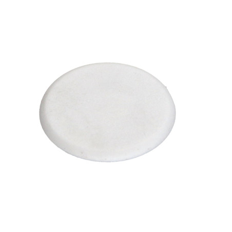 1 x Deksel for Skruehode T30 Hoveddiameter 17 Wit polyethyleen