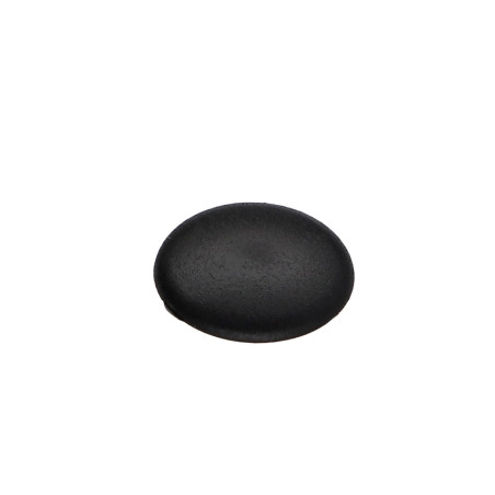 1 x Deksel for Skruehode T40 Hoveddiameter 18 sort polyethylen
