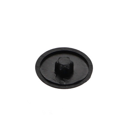 1 x Deksel for Skruehode T30 Hoveddiameter 17 sort polyethylen