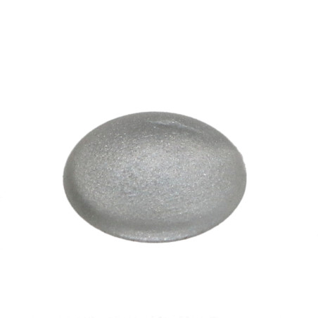 1 x Deksel for Skruehode T20 Hoveddiameter 12 Polyethyleen RAL9006 hvid aluminium