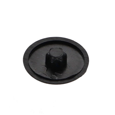 1 x Deksel for Skruehode T25 Hoveddiameter 13,5 sort polyethylen