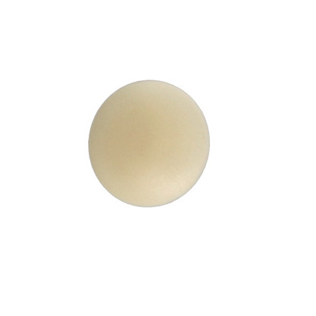 1 x Deksel for Skruehode Polyethyleen Hoveddiameter 12 Diameter gevind 3 Længde tråd 7,5 RAL1015 lys elfenben