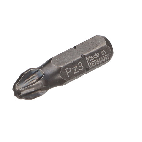 1 x Bit Industriel kvalitet 1/4" C6.3 Pozi PZ9 længde 25