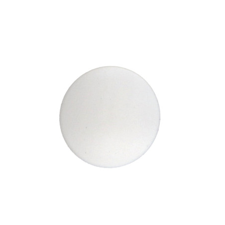 1 x Deksel for Skruehode Polyethyleen Hoveddiameter 15 Diameter gevind 3 Længde tråd 6 RAL9010 ren hvid