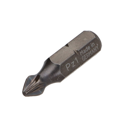 1 x Bit Industriel kvalitet 1/4" C6.3 Pozi PZ7 længde 25