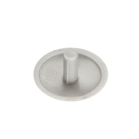 1 x Deksel for Skruehode Polyethyleen Hoveddiameter 15 Diameter gevind 3 Længde tråd 6 RAL7035 lys grå