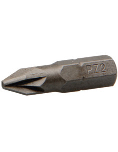 Bit Industriel kvalitet 1/4" C6.3 Pozi PZ8 længde 25