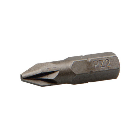 1 x Bit Industriel kvalitet 1/4" C6.3 Pozi PZ8 længde 25