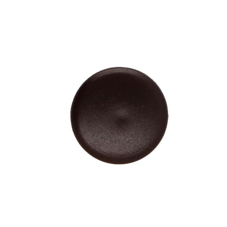 1 x Deksel for Skruehode Polyethyleen Hoveddiameter 12 Diameter gevind 3 Længde tråd 6 RAL8017 chokolade brun