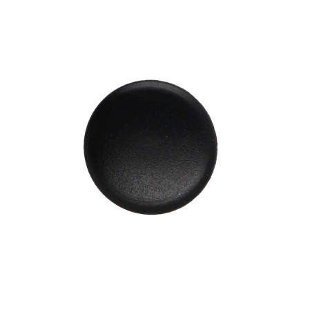 1 x Deksel for Skruehode Polyethyleen Hoveddiameter 12 Diameter gevind 3 Længde tråd 6,5 RAL9005 dyb sort