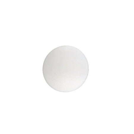 1 x Deksel for Skruehode Polyethyleen Hoveddiameter 12 Diameter gevind 3 Længde tråd 6 RAL9010 ren hvid