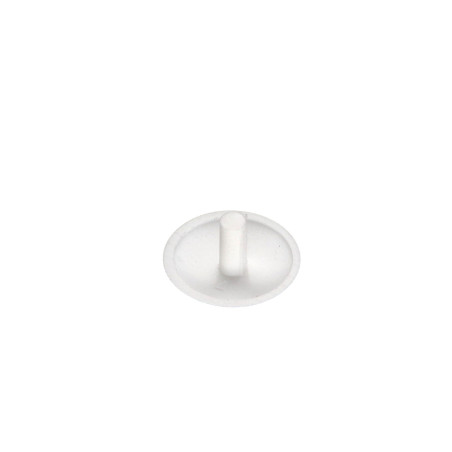 1 x Deksel for Skruehode Polyethyleen Hoveddiameter 12 Diameter gevind 3 Længde tråd 6 RAL9010 ren hvid