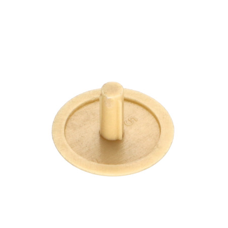 1 x Deksel for Skruehode Polyethyleen Hoveddiameter 15 Diameter gevind 3 Længde tråd 6 RAL1001 beige