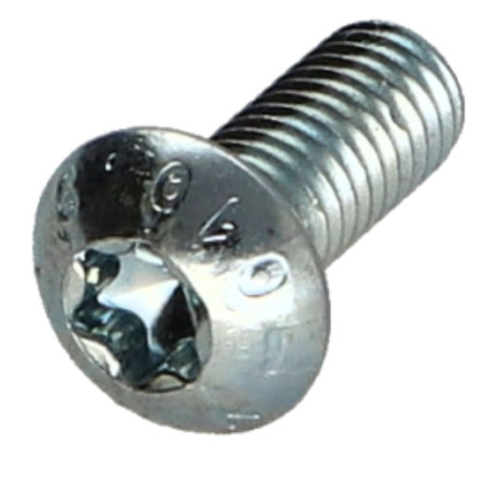 1 x Vis m-hastighed pan hoved T40 M8X16 klasse 10.9 elforzinket stål