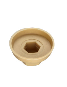 Hætte Sekskantet hoved Polyethyleen RAL1001 beige Til... 2