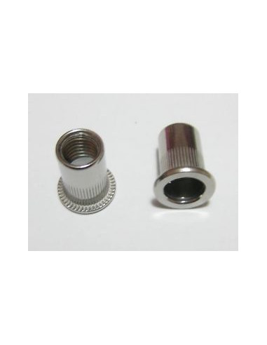 1 x Blindnittemøtrik M10X22 ALPC 60 Aluminium...