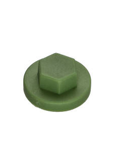 Hætte Sekskantet hoved Polyethyleen RAL6011 reseda grøn...