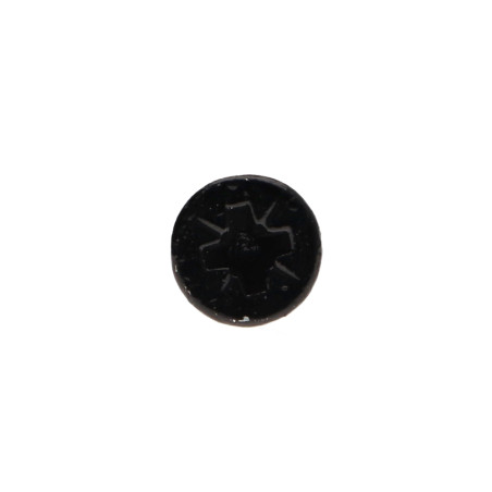 1 x Træ og spånplade skrue forsænket hoved Pozi PZ8 5X45 Fuld trÃ¥d sort galvaniseret