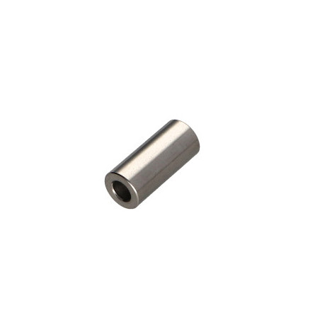 1 x Forbindelsesstykke cylindrisk Glat 6X10 diameter Indvendig 3 Rustfrit stål