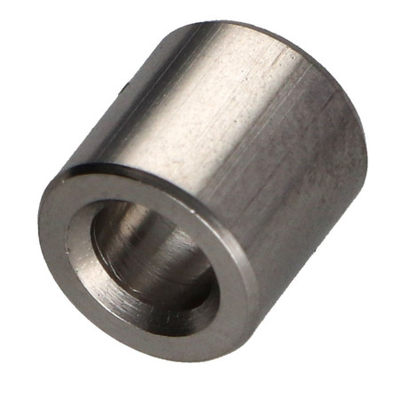 1 x Forbindelsesstykke cylindrisk Glat 4X8 diameter Indvendig 2.2 Rustfrit stål