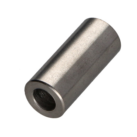 1 x Forbindelsesstykke cylindrisk Glat 20X12 diameter Indvendig 16,3 INOX