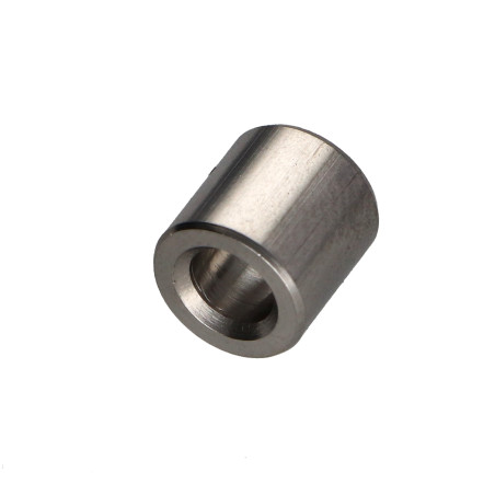 1 x Forbindelsesstykke cylindrisk Glat 8X8 diameter Indvendig 4 Rustfrit stål