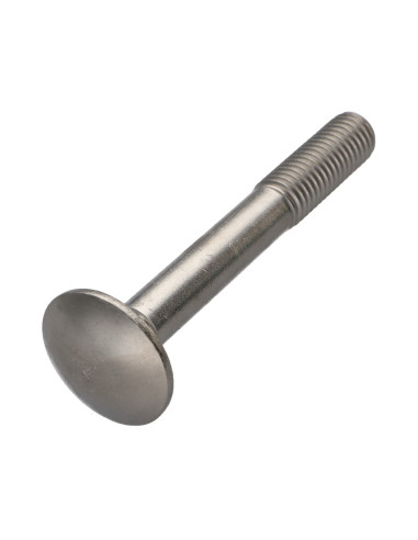 1 x Vognbolt Rustfrit stål A2 M8X70 delvis gevind