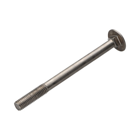 1 x Vognbolt Rustfrit stål A2 M8X100 delvis gevind