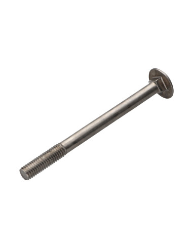 1 x Vognbolt Rustfrit stål A2 M12X110 delvis...