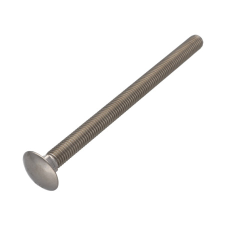 1 x Vognbolt Rustfrit stål A2 M8X140 delvis gevind