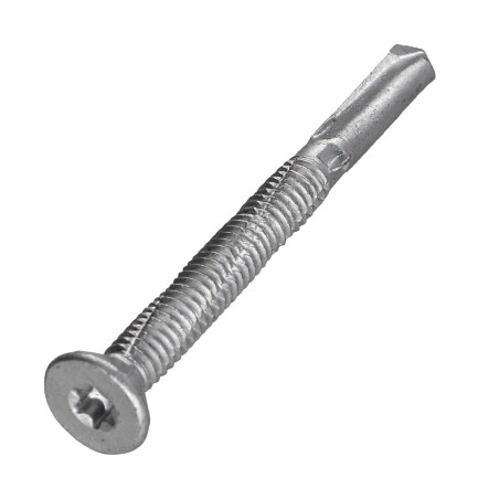 1 x Selvborende skrue Bimetal forsænket hoved T25 bore lang 5,5X50