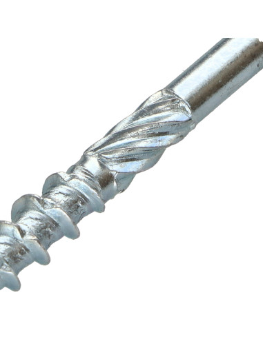 1 x Rammeskrue TEKOR forsænket hoved med takker...
