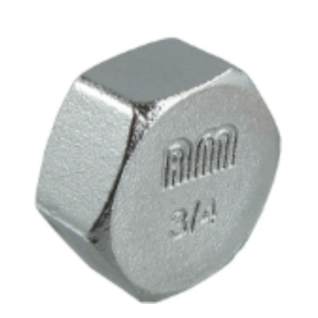 1 x Hunstik Figur 300 12x17 (3/8') Forkromet messing