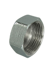 Hunstik Figur 300 12x17 (3/8') Forkromet messing 2