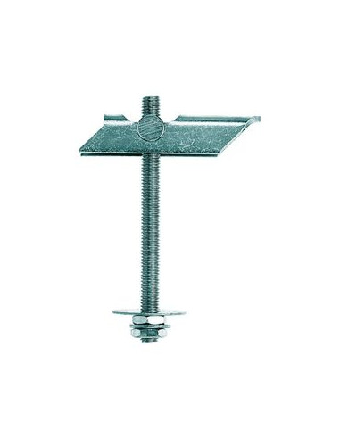 1 x Vippeplug Fischer M6X100 elforzinket stål KD6