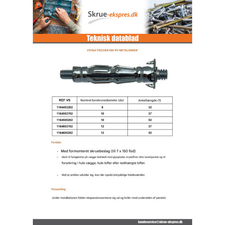 1 x Plug metalisk Fischer HM-PV 4X32