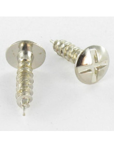 Skrue Lacroix Nikkelbelagt messing 3,5X17