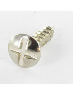 Skrue Lacroix Nikkelbelagt messing 3,5X17 2