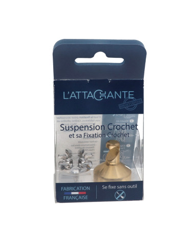 1 x Krog dekorativ Messing med fastgørelse til...
