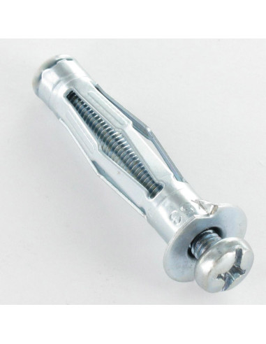 1 x Plug METAL PLADE GIPS med Skrue M6X89