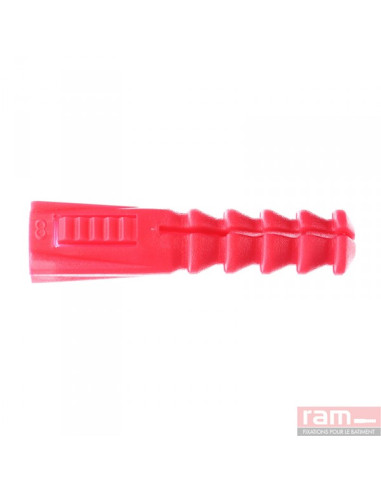 1 x Plug POLYETHYLEN VÆDDER R 8X39 uden krave