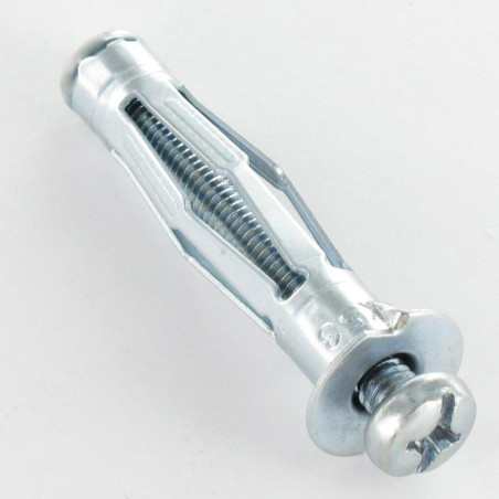 1 x Plug METAL PLADE GIPS med Skrue M4X67