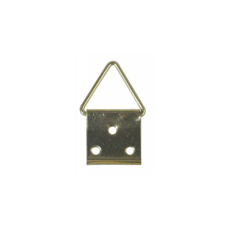 1 x Trekantet ophæng til billeder 10MM Rå stål