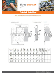 Stift Anker Plug METAL 82X105 Skrue M12X110Z 2